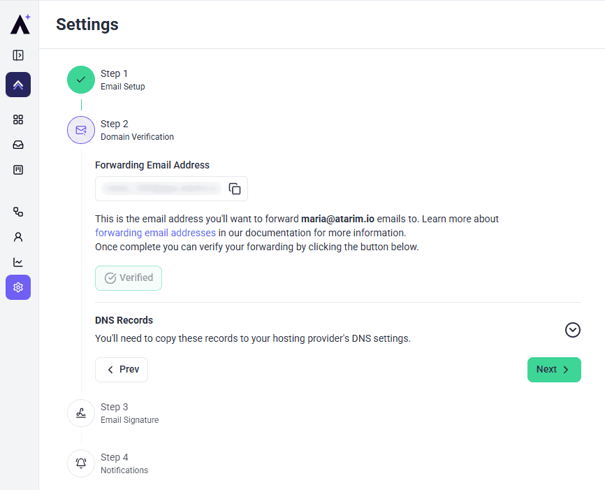 Inbox Setup wizard shown before Communication settings unlock